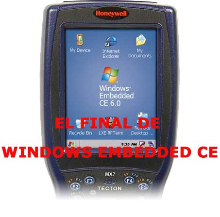 Final para equipos con Windows CE y Windows Embedded