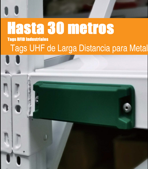 Tags RFID UHF de Larga Distancia para Metal