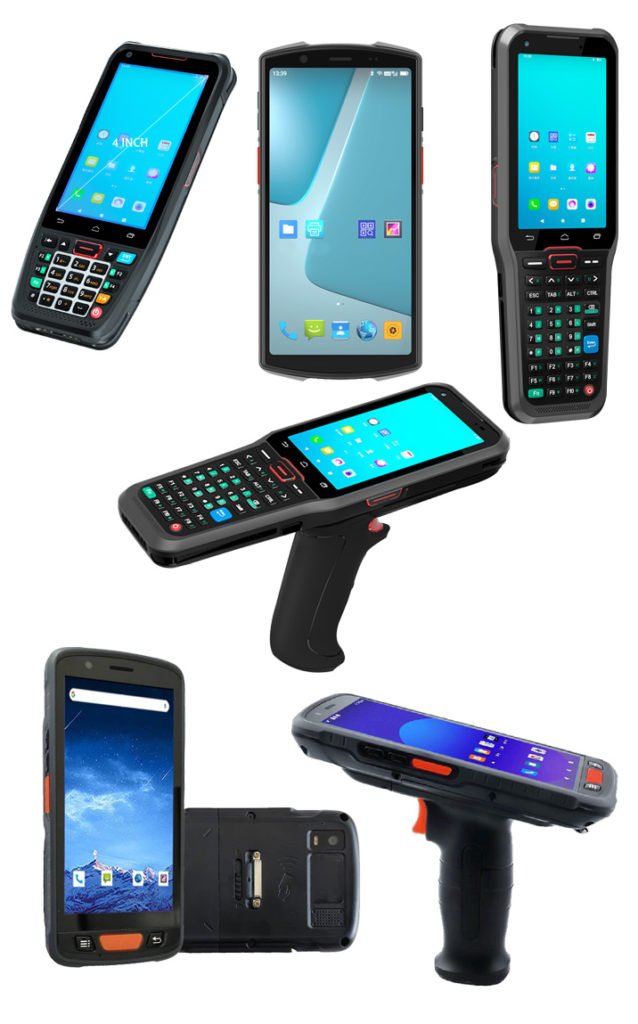 PDAs Android industriales con lector de código de barras integrado
